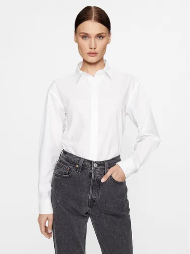 Pepe Jeans Hemd Liza PL304704 Weiß Regular Fit