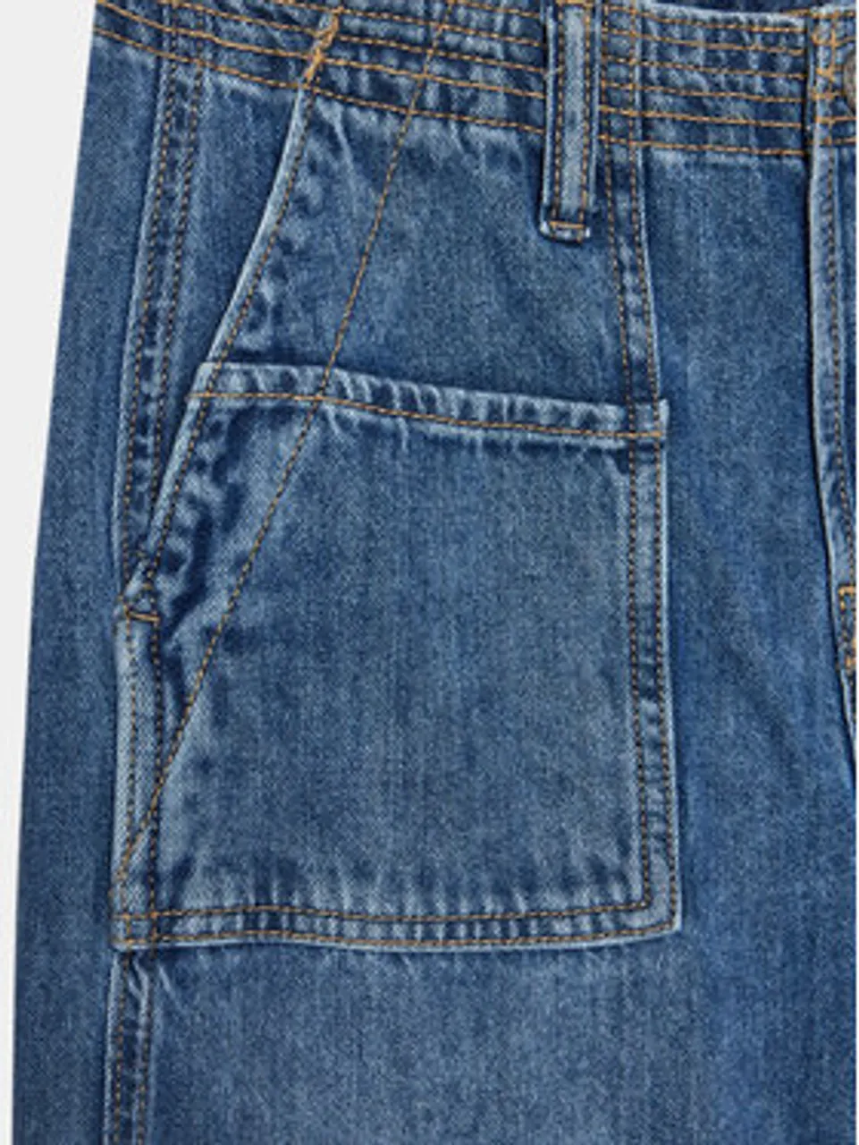 Pepe Jeans Jeans Loose Jeans Utility Jr PB202139 Blau Loose Fit