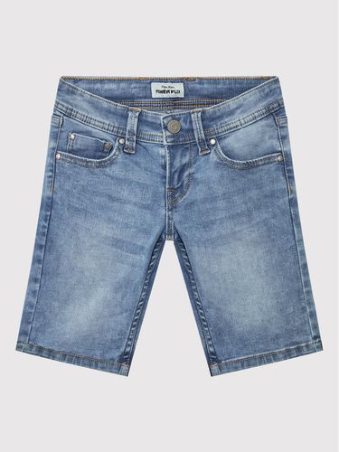 Pepe Jeans Jeansshorts PB800692ML2 Blau Slim Fit