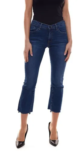 Pepe Jeans Regular-fit-Jeans Pepe Jeans Victoria Ruffles Slim Fit Jeans coole Mid Rise Hose für Damen Freizeit-Hose Blau
