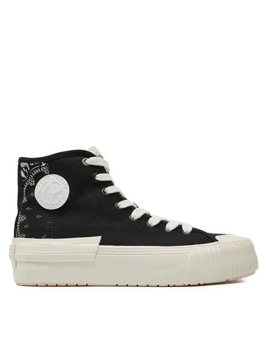 Pepe Jeans Sneakers aus Stoff Samoi Divided PLS31554 Schwarz