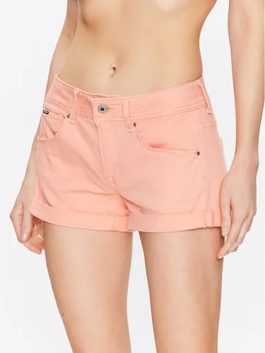 Pepe Jeans Stoffshorts Siouxie PL801002YE4 Orange Regular Fit