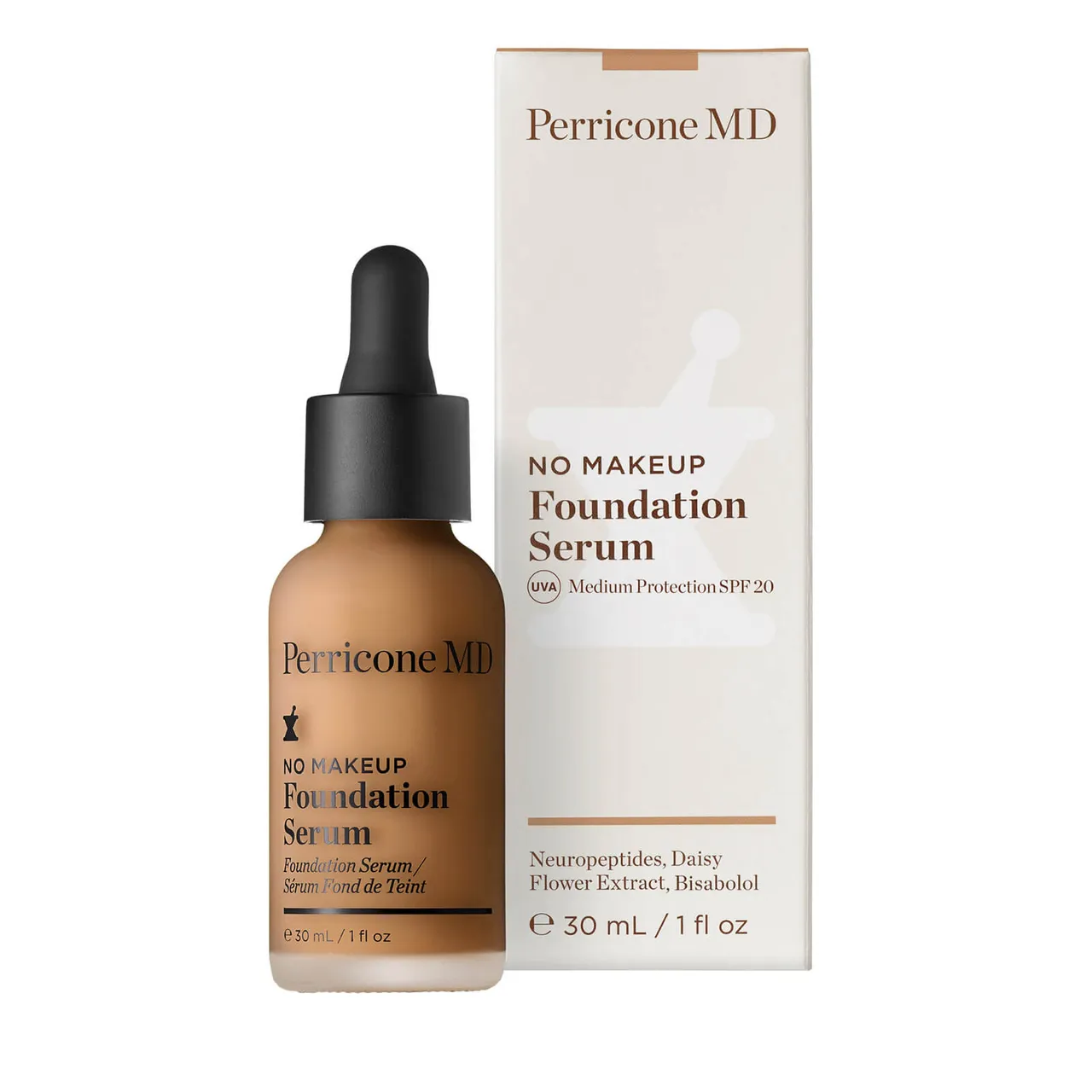 Perricone MD No Makeup Foundation Serum SPF 20 30ml (Various Shades) - 7 Tan