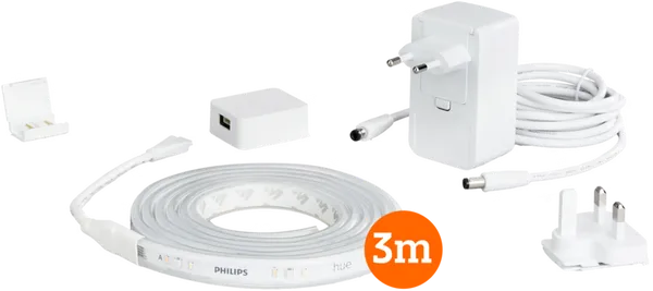Philips Hue Lightstrip Plus White & Color 3 m Basis-Set