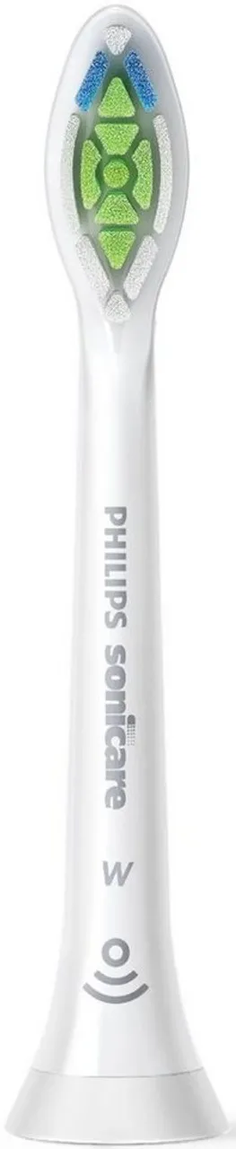 Philips Sonicare Aufsteckbürsten W2 Optimal White Standard, mit der Bürstenkopferkennung, Standardgröße