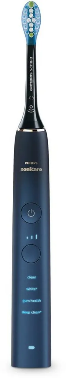 Philips Sonicare Elektrische Zahnbürste DiamondClean 9000 Special Edition HX9911, Aufsteckbürsten: 1 St., mit integriertem Drucksensor, 4 Putzprogramm...