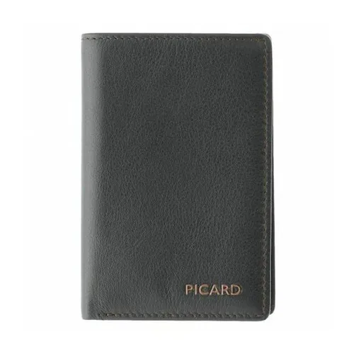 Picard Franz 1 Kreditkartenetui RFID Leder 7 cm schwarz