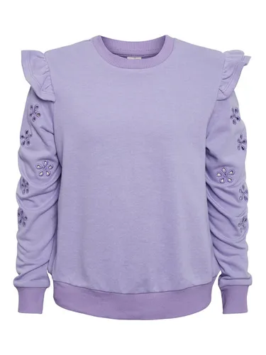 Pieces KIDS Sweatshirt 17136304 Violett Regular Fit