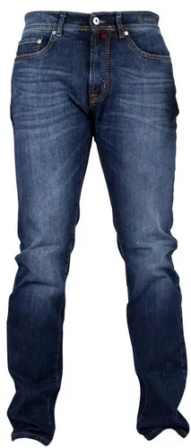Pierre Cardin 5-Pocket-Jeans PIERRE CARDIN LYON dark blue vintage used washed 3091 7144.09