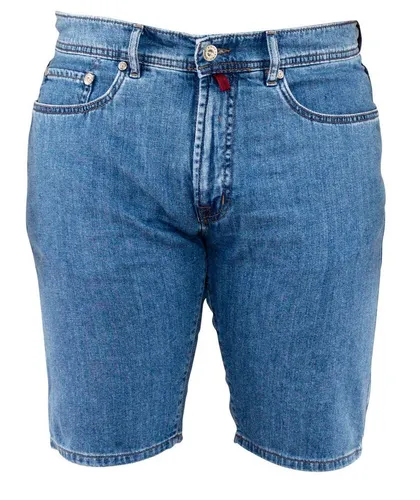 Pierre Cardin 5-Pocket-Jeans PIERRE CARDIN LYON SHORTS light blue 34221 7611.05