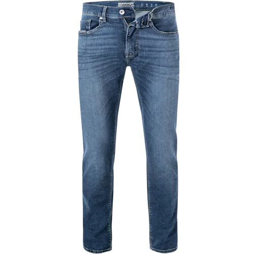 Pierre Cardin Herren Jeans blau Baumwoll-Stretch Slim Fit