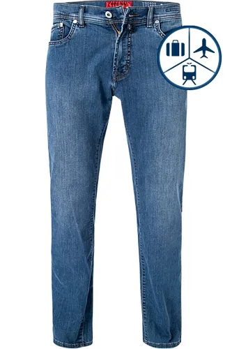 Pierre Cardin Herren Jeans blau Baumwoll-Stretch