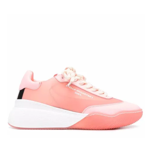 Pink/Multi Loop Lace-Up Sneakers Stella McCartney