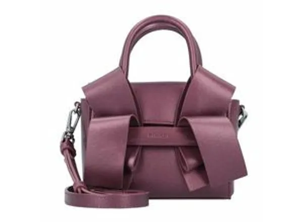 PINKO Aika Baby Mini Bag Handtasche Leder 16 cm purple