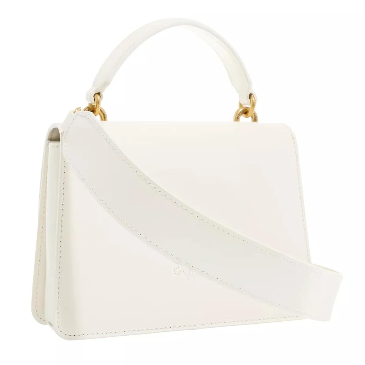 Pinko Crossbody Bags - Love One Top Handle Mini Light - Gr. unisize - in Creme - für Damen