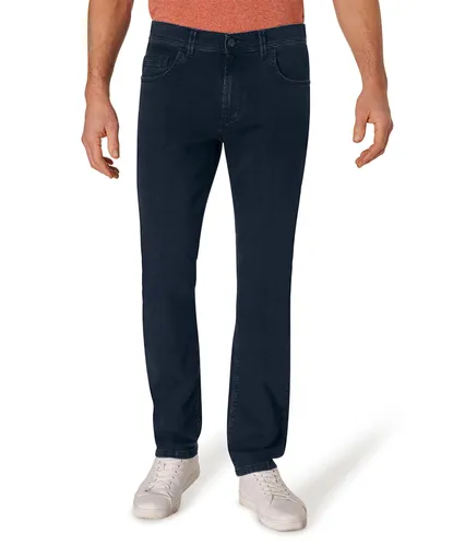 Pioneer Straight Jeans Rando Megaflex in Blue Black Stonewash