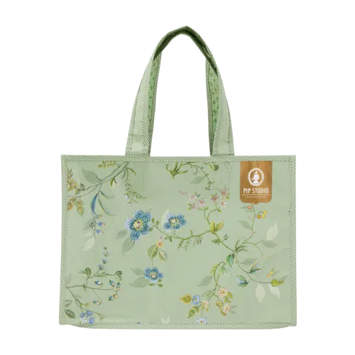 Pip Studio Promotional Bag Small Kawai Flower Green  Stück, Green