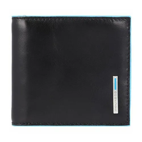 Piquadro Blue Square Geldbörse Leder 10 cm black