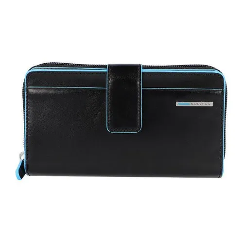 Piquadro Blue Square Geldbörse RFID Leder 17,5 cm schwarz