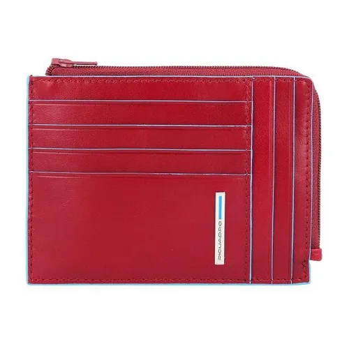 Piquadro Blue Square Kreditkartenetui RFID Leder 12 cm red