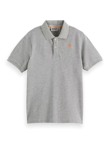 Piqué-Poloshirt aus Bio-Baumwolle - Größe 8 - Multicolor - Junge - Polohemd - Scotch & Soda