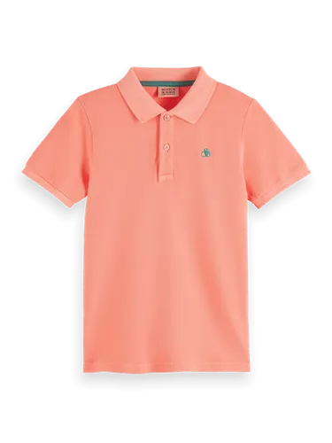 Piqué-Poloshirt - Größe 8 - Multicolor - Junge - Polohemd - Scotch & Soda