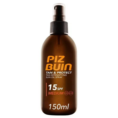 Piz Buin - Tan & Protect Tan Intensifying Sun Oil Spray LSF 15 Sonnenschutz 150 ml