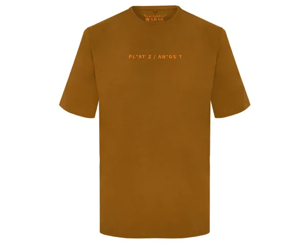 Platzangst T-Shirt T-Shirts Platzangst Function T-Shirt Braun M (1-tlg)
