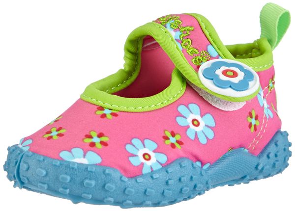 Playshoes Jungen Mädchen Aqua-Schuhe Blumen