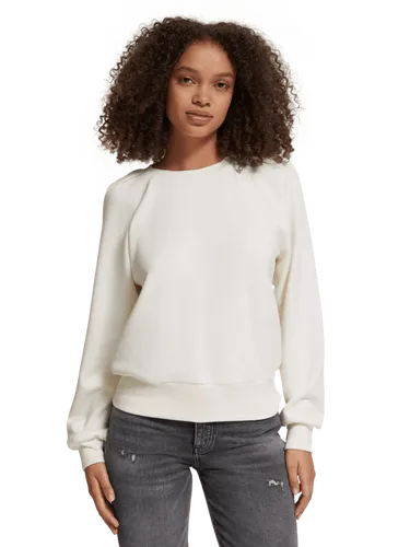 Pleated shoulder sweatshirt - Größe M - Multicolor - Frau - Sweatshirthirt - Scotch & Soda