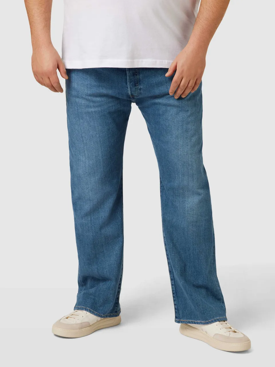 PLUS SIZE Straight Fit Jeans im 5-Pocket-Design