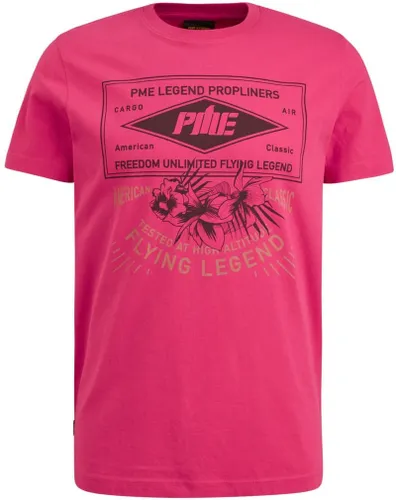 PME Legend Jersey T-Shirt Logo Rosa
