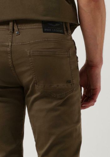 PME Legend Slim Fit Jeans Tailwheel Colored Sweat Grün Herren