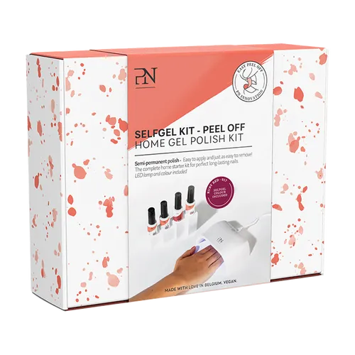 PN by ProNails SelfGel Kit Home Maniküre-Complete with Bordeaux N17 Shade 1 Stück