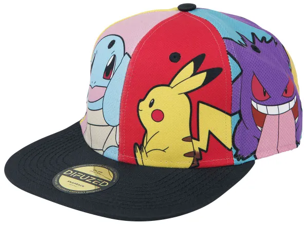 Pokémon Charaktere Cap multicolor