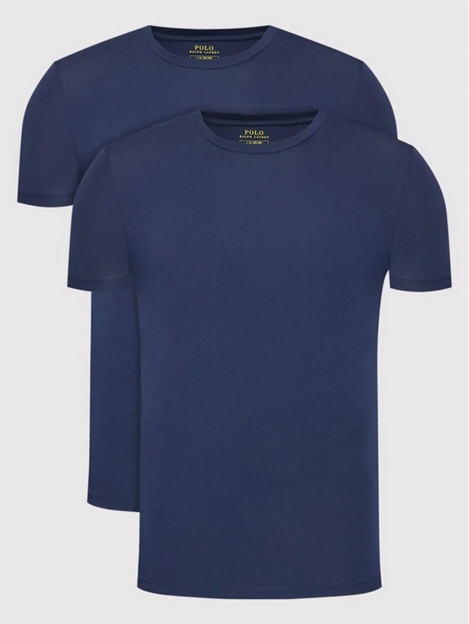 Polo Ralph Lauren 2er-Set T-Shirts Core Replen 714835960004 Dunkelblau Slim Fit