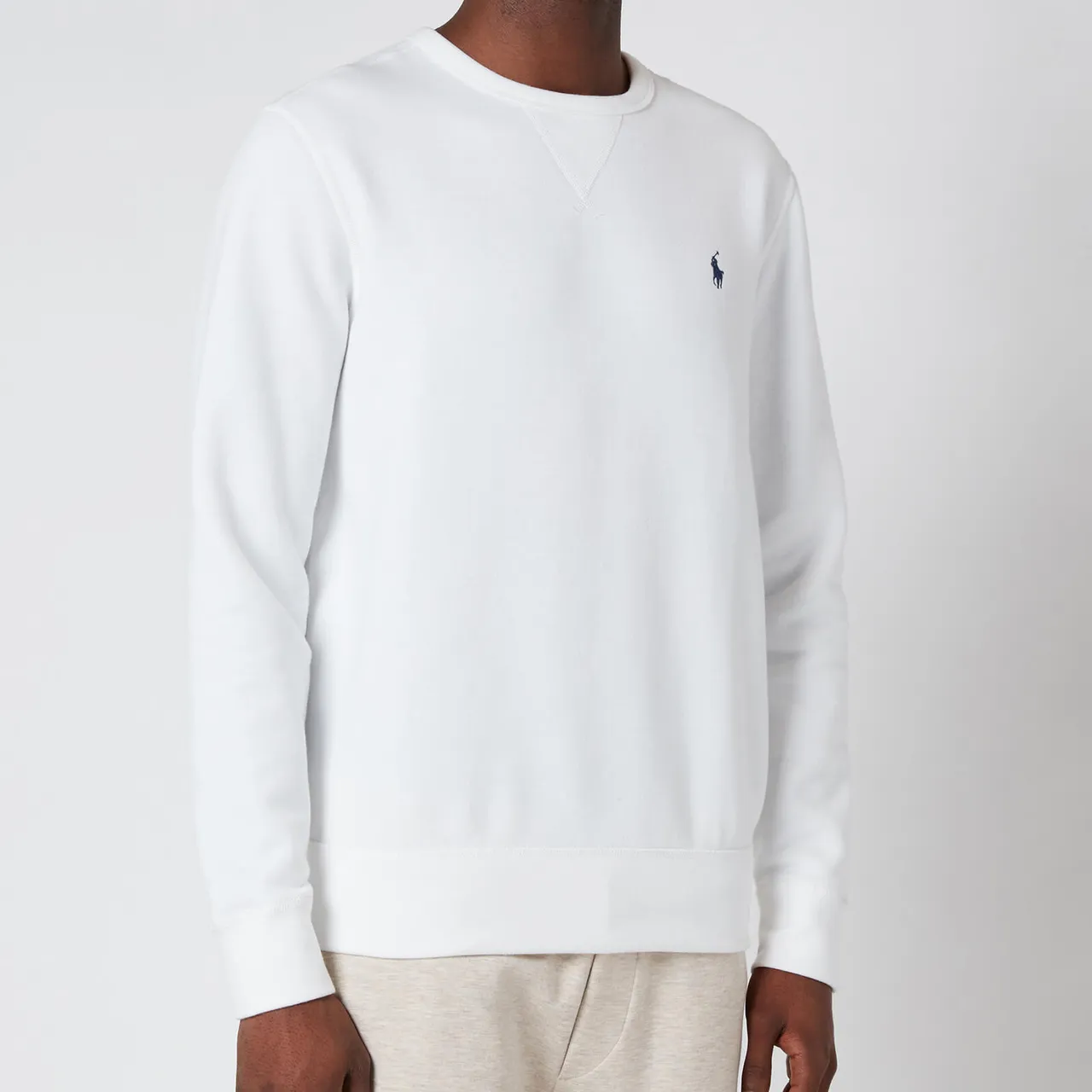 Polo Ralph Lauren Das Sweatshirt RL aus Fleece - White
