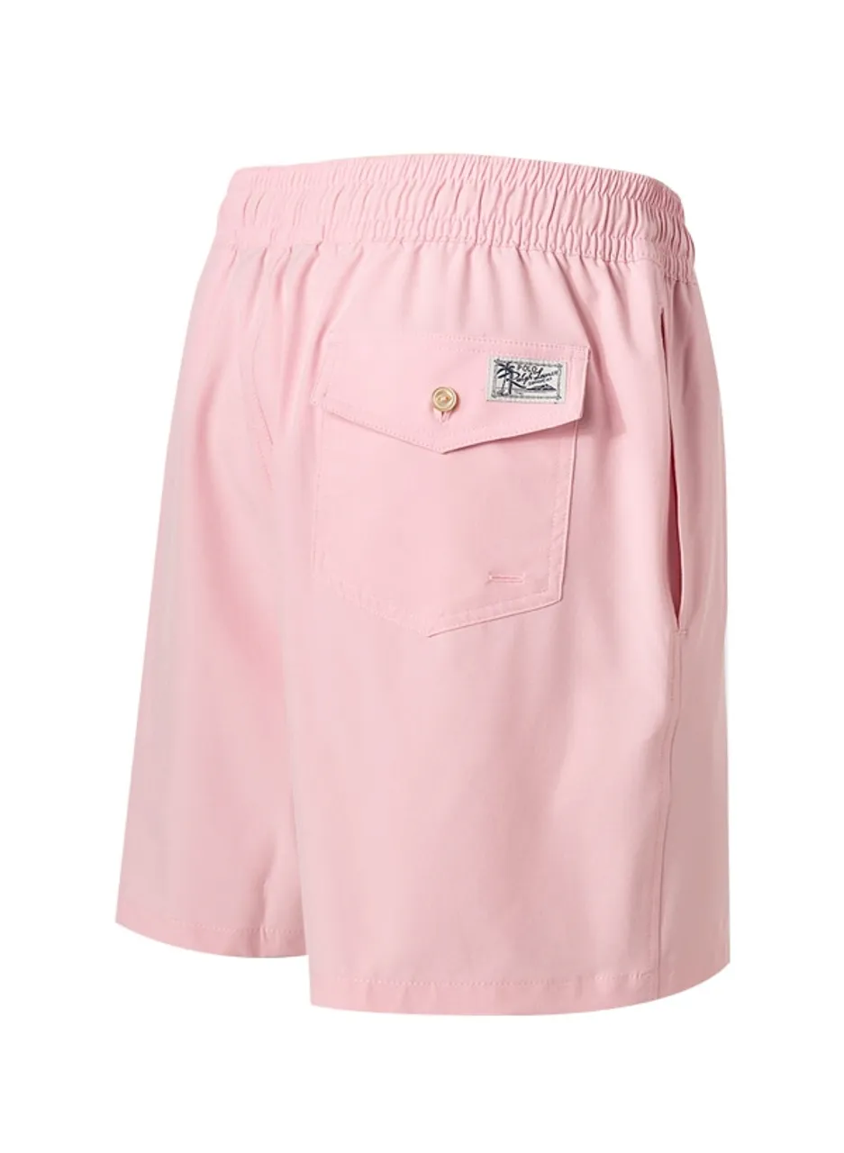 Polo Ralph Lauren Herren Badeshorts rosa unifarben