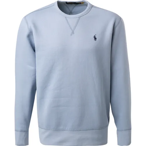 Polo Ralph Lauren Herren Sweatshirt blau Baumwolle unifarben