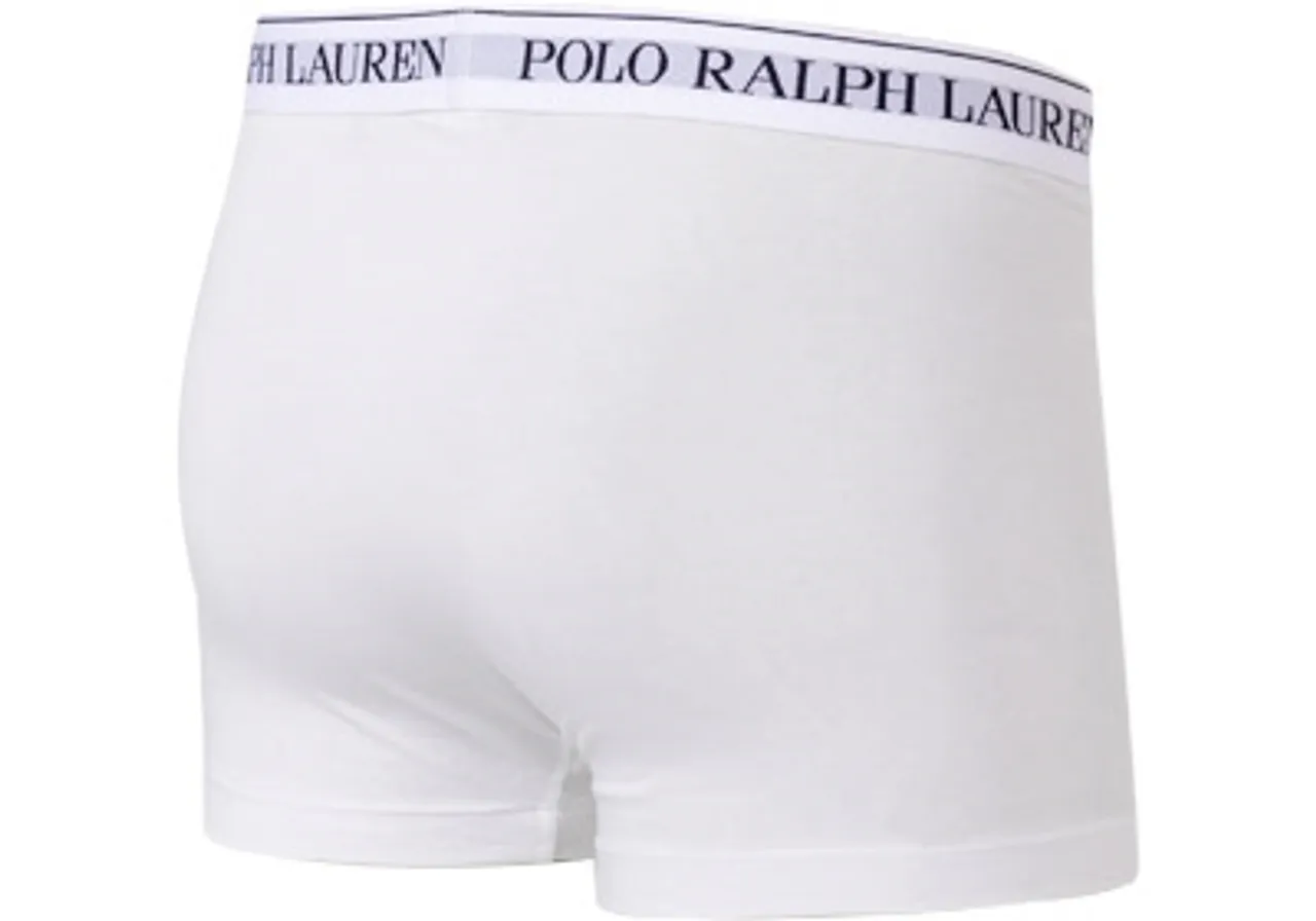 Polo Ralph Lauren Herren Trunks weiß Baumwolle unifarben