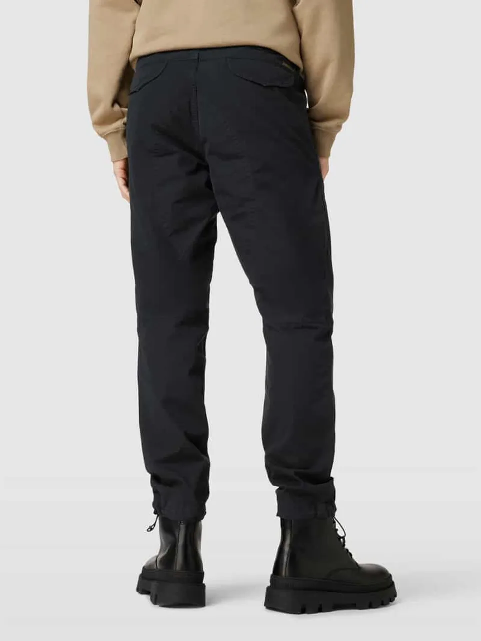 Polo Ralph Lauren Hose mit Label-Patch Modell 'TLLRDE' in Black