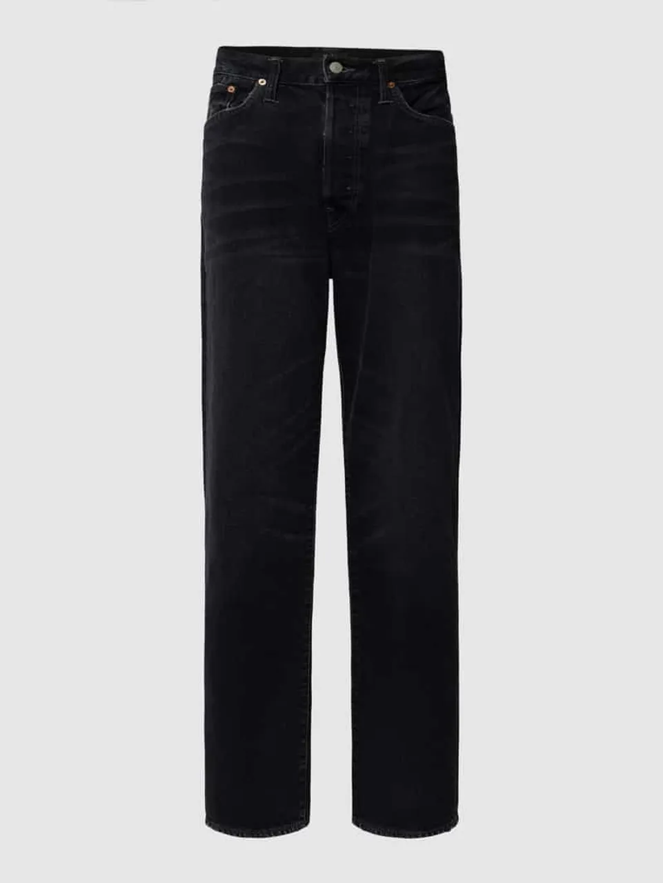 Polo Ralph Lauren Jeans in unifarbenem Design in Black