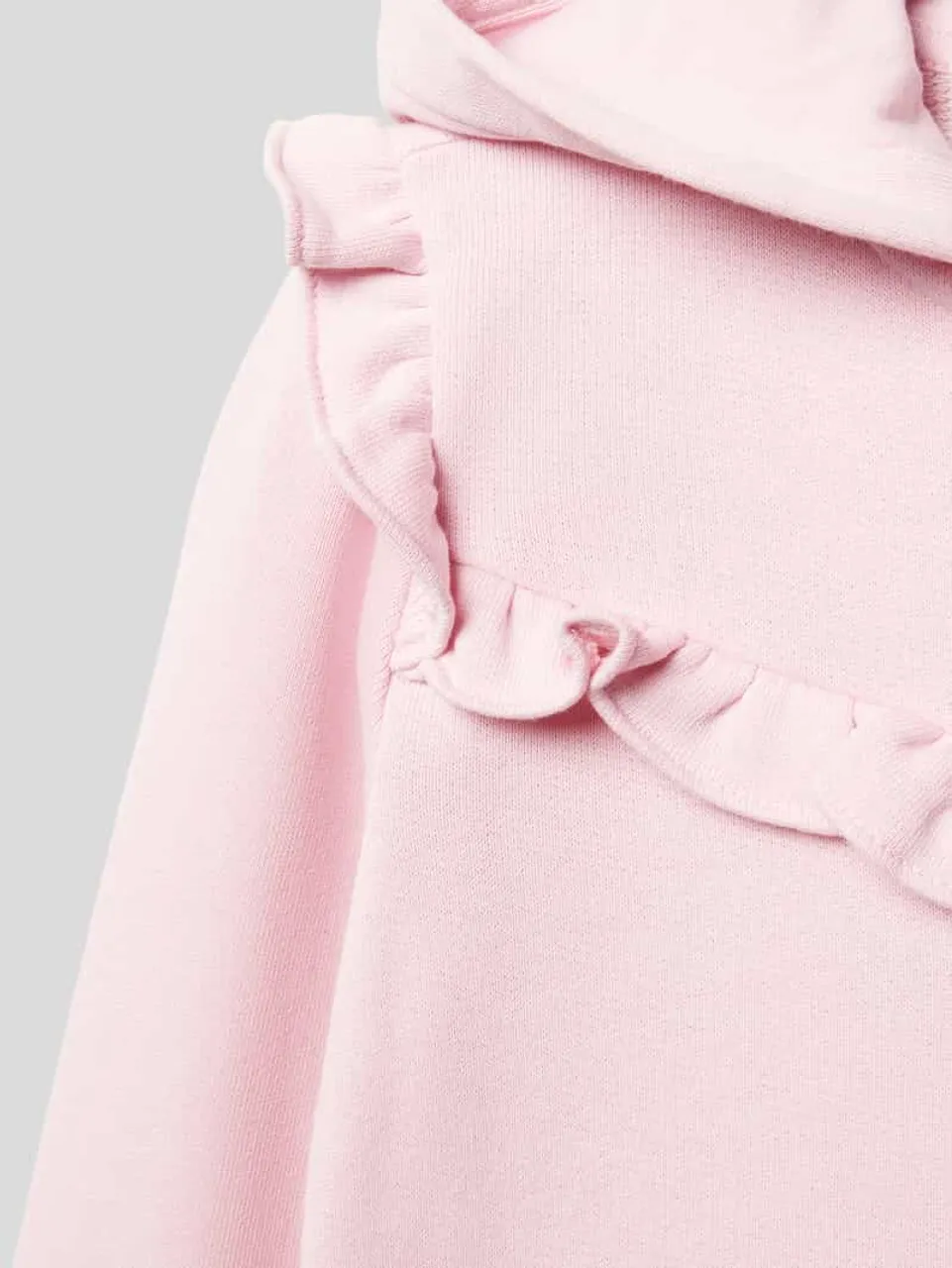 Polo Ralph Lauren Kids Sweatjacke mit Label-Stitching in Rosa