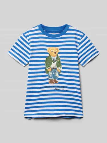 Polo Ralph Lauren Kids T-Shirt mit Logo-Print in Royal