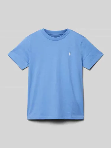 Polo Ralph Lauren Kids T-Shirt mit Logo-Stitching in Bleu