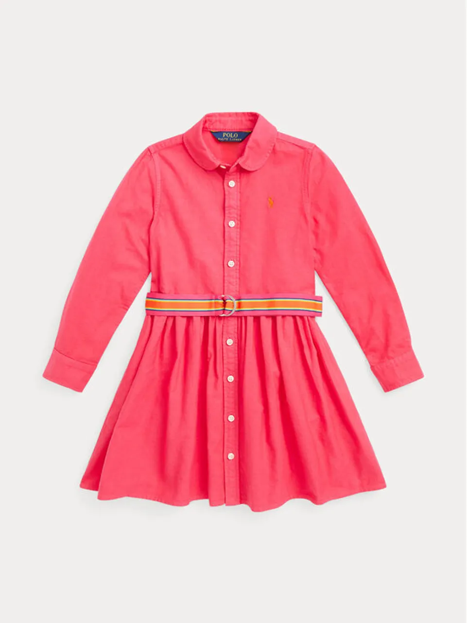 Polo Ralph Lauren Kleid für den Alltag 312909813001 Rosa Regular Fit
