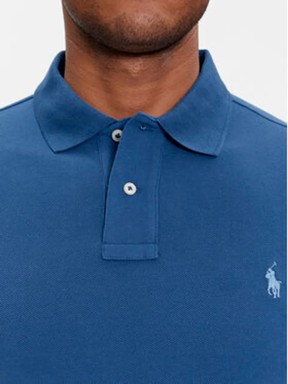 Polo Ralph Lauren Polohemd 710536856402 Blau Slim Fit