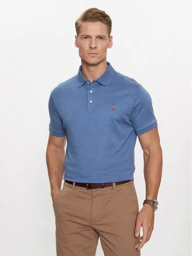 Polo Ralph Lauren Polohemd 710713130008 Blau Custom Slim Fit