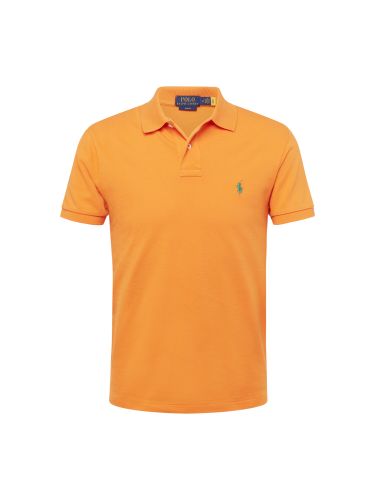 Polo Ralph Lauren Poloshirt dunkelgrün / orange