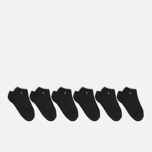 Polo Ralph Lauren Six-Pack Cotton-Blend Ankle Socks